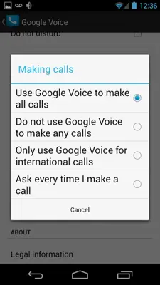 Voice Choice android App screenshot 0