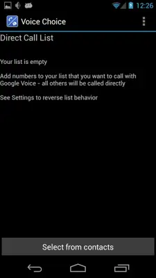 Voice Choice android App screenshot 2