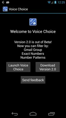 Voice Choice android App screenshot 3